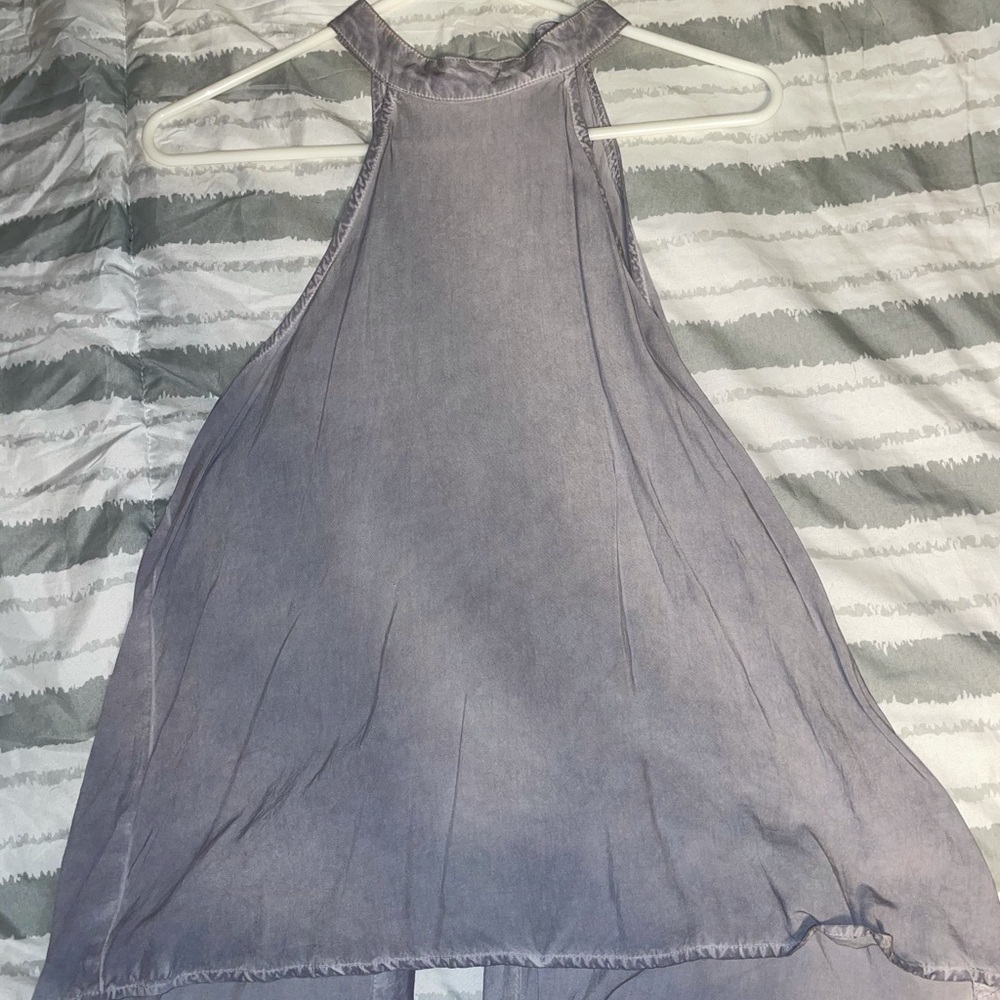 Blue/Grey Twelve brand top